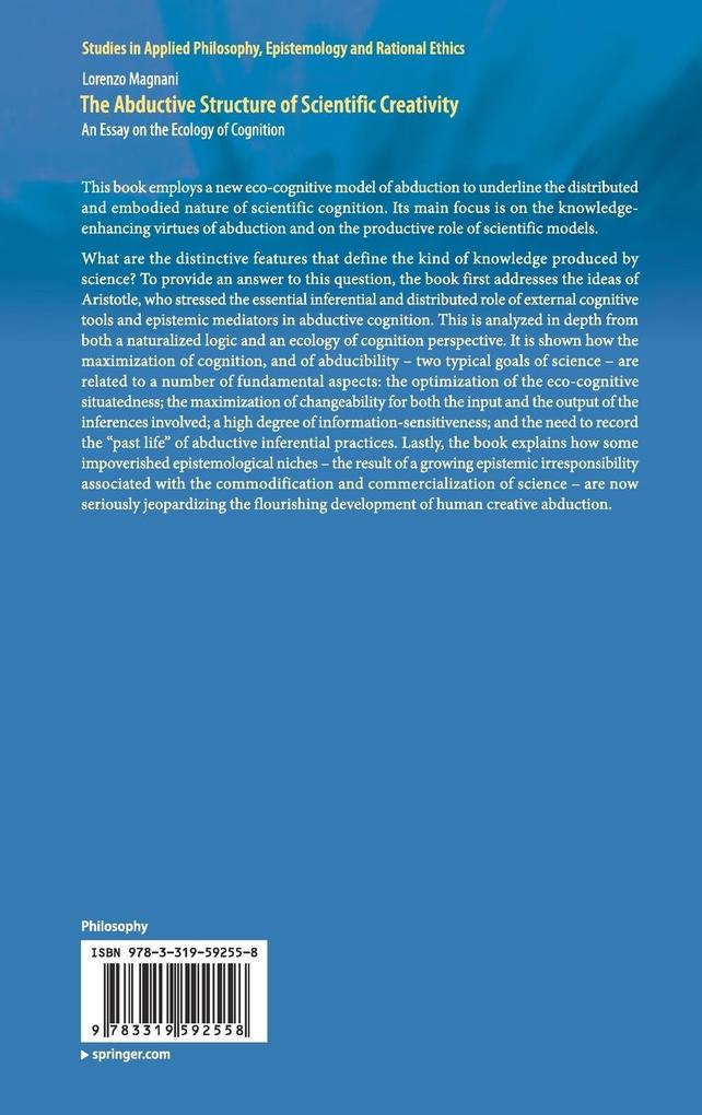 Weitere Ansicht: The Abductive Structure of Scientific Creativity | Lorenzo Magnani