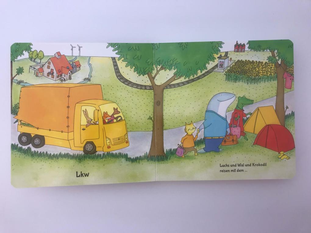 Weitere Ansicht: Hase, Fuchs und Reh fahren ... LKW! | Dunja Schnabel