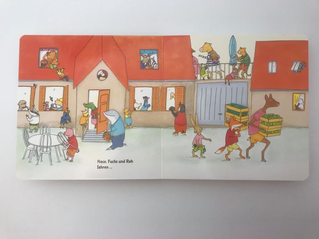 Weitere Ansicht: Hase, Fuchs und Reh fahren ... LKW! | Dunja Schnabel