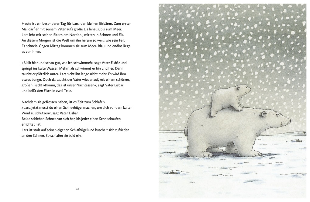 Weitere Ansicht: Das große Buch vom Kleinen Eisbären | Hans de Beer