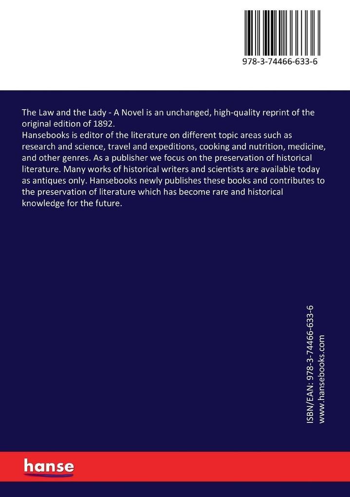 Weitere Ansicht: The Law and the Lady | Wilkie Collins