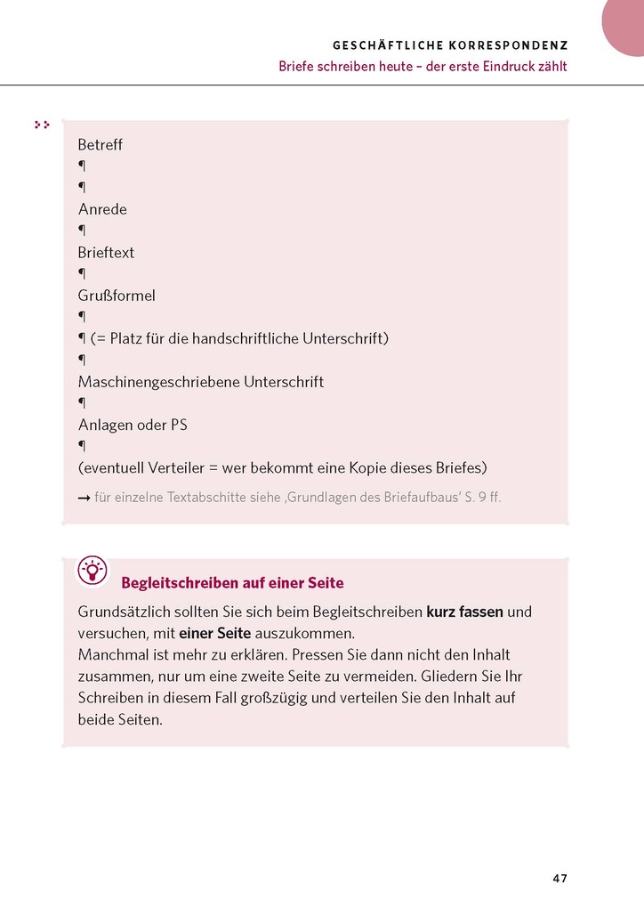 Weitere Ansicht: PONS Briefe, E-Mails & Bewerbungen