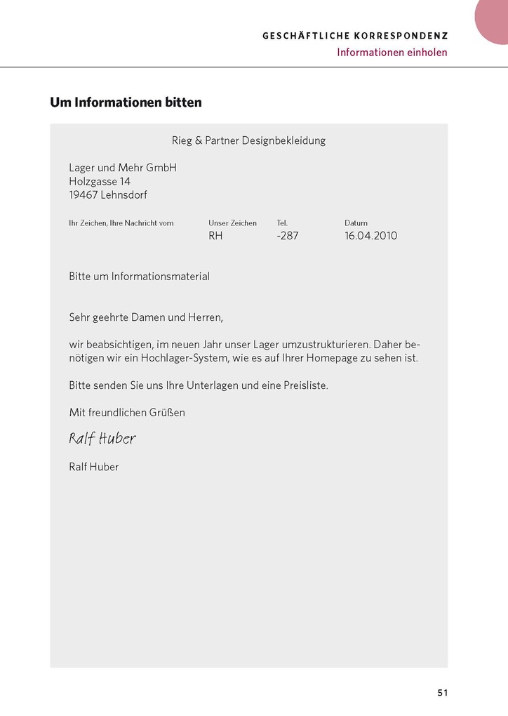 Weitere Ansicht: PONS Briefe, E-Mails & Bewerbungen