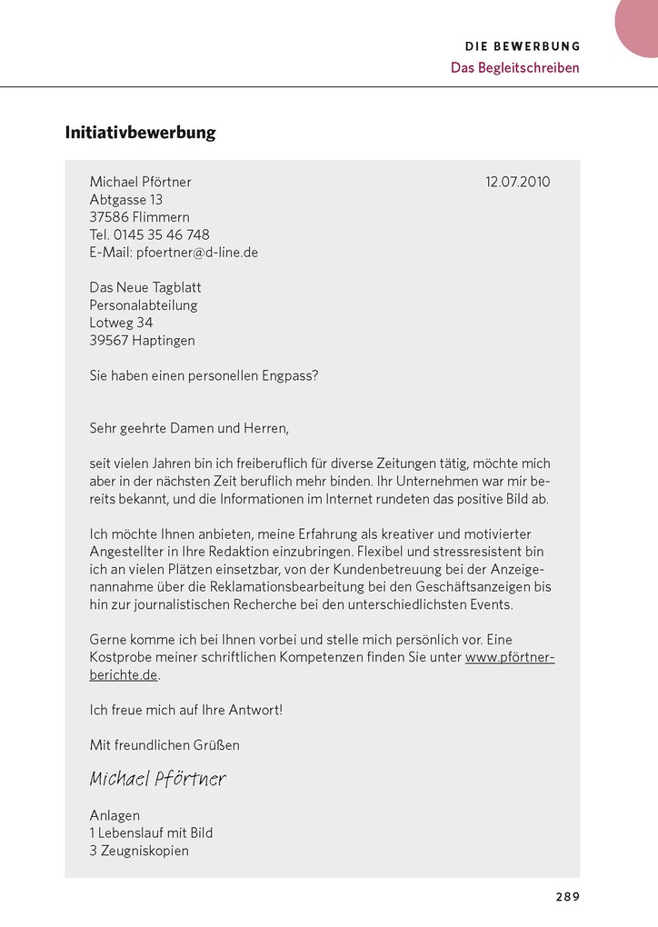 Weitere Ansicht: PONS Briefe, E-Mails & Bewerbungen