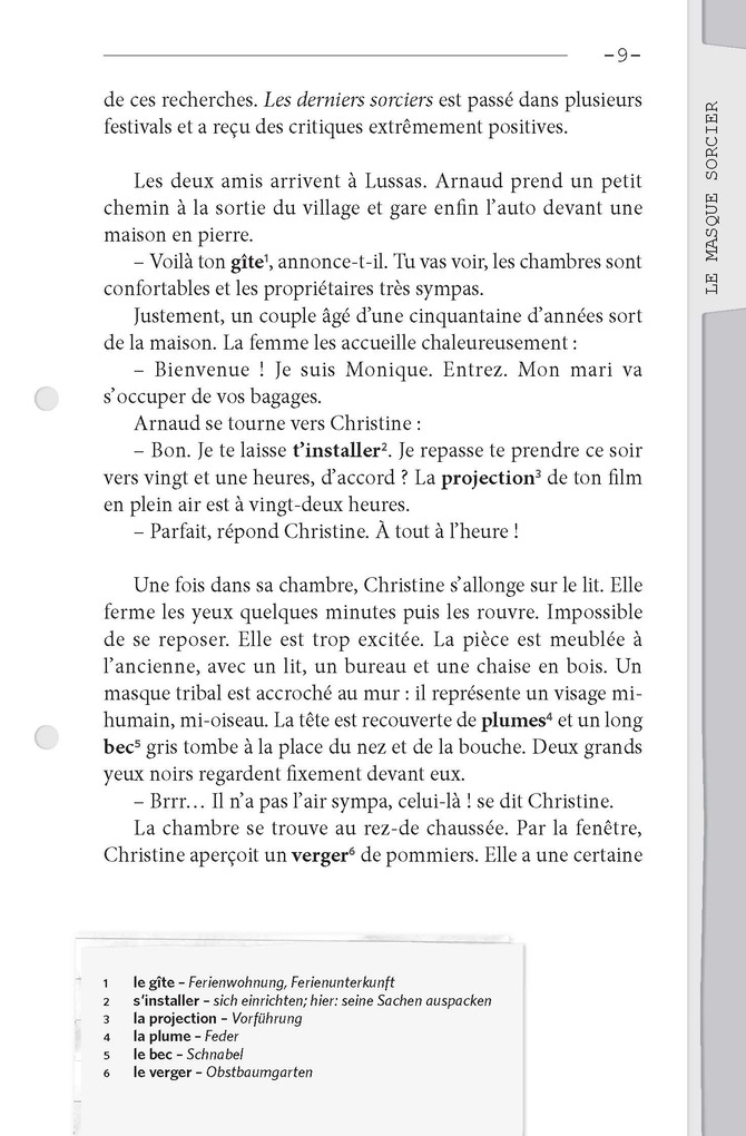 Weitere Ansicht: PONS Lektüre Le masque sorcier. Mit Vokabeltrainer-App