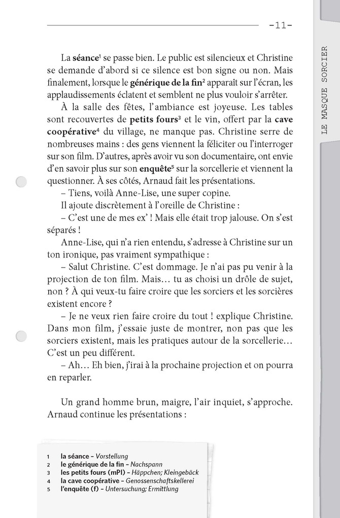 Weitere Ansicht: PONS Lektüre Le masque sorcier. Mit Vokabeltrainer-App