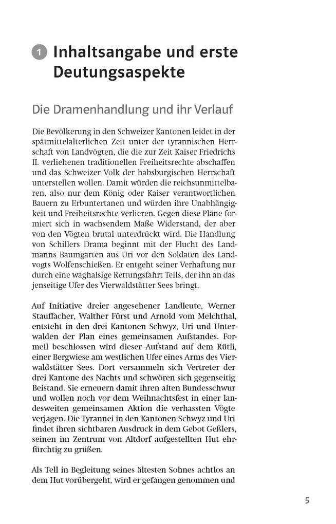 Weitere Ansicht: Lektürehilfen Friedrich Schiller "Wilhelm Tell"