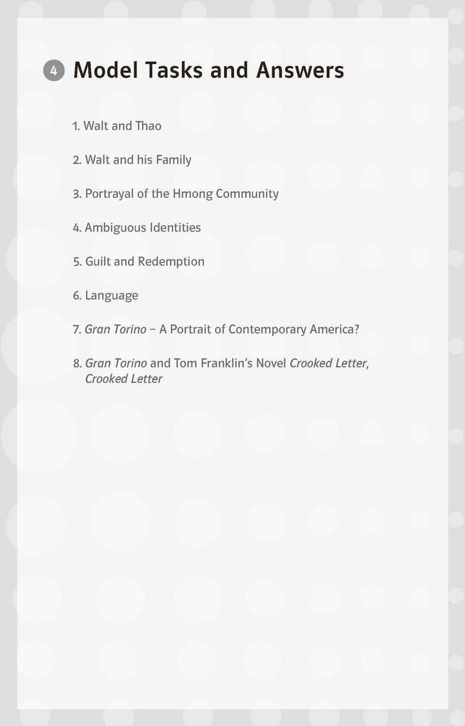 Weitere Ansicht: Lektürehilfen Clint Eastwood "Gran Torino" | Johannes Wahl