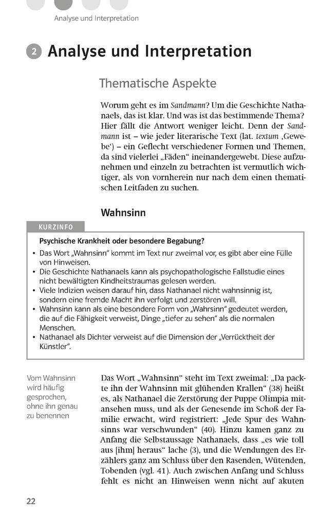 Weitere Ansicht: Lektürehilfen E.T.A. Hoffmann "Der Sandmann"