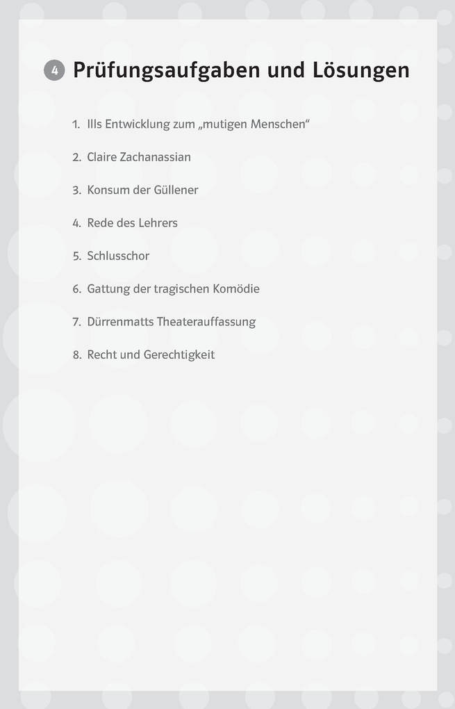 Weitere Ansicht: Lektürehilfen Friedrich Dürrenmatt "Der Besuch der alten Dame"