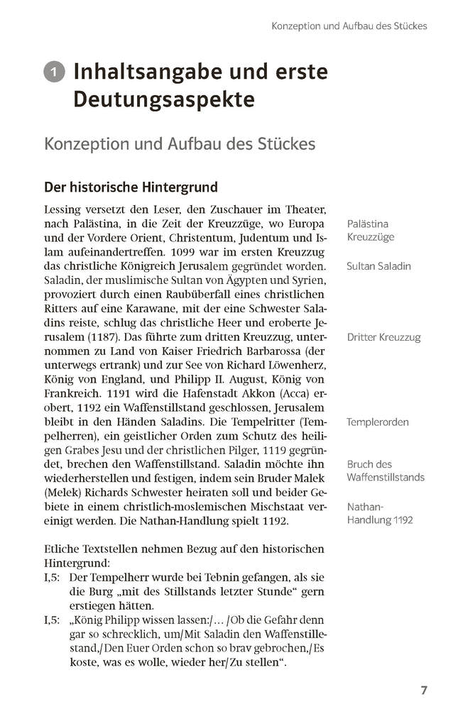 Weitere Ansicht: Lektürehilfen Gotthold Ephraim Lessing "Nathan der Weise"