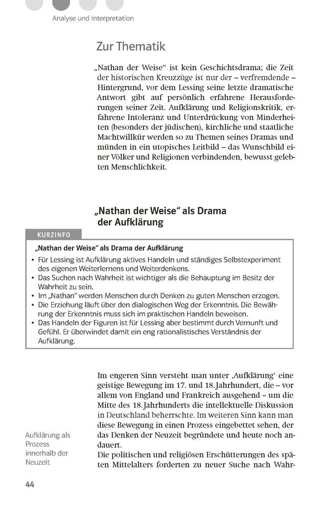 Weitere Ansicht: Lektürehilfen Gotthold Ephraim Lessing "Nathan der Weise"