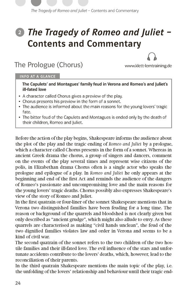 Weitere Ansicht: Lektürehilfen William Shakespeare "Romeo and Juliet"