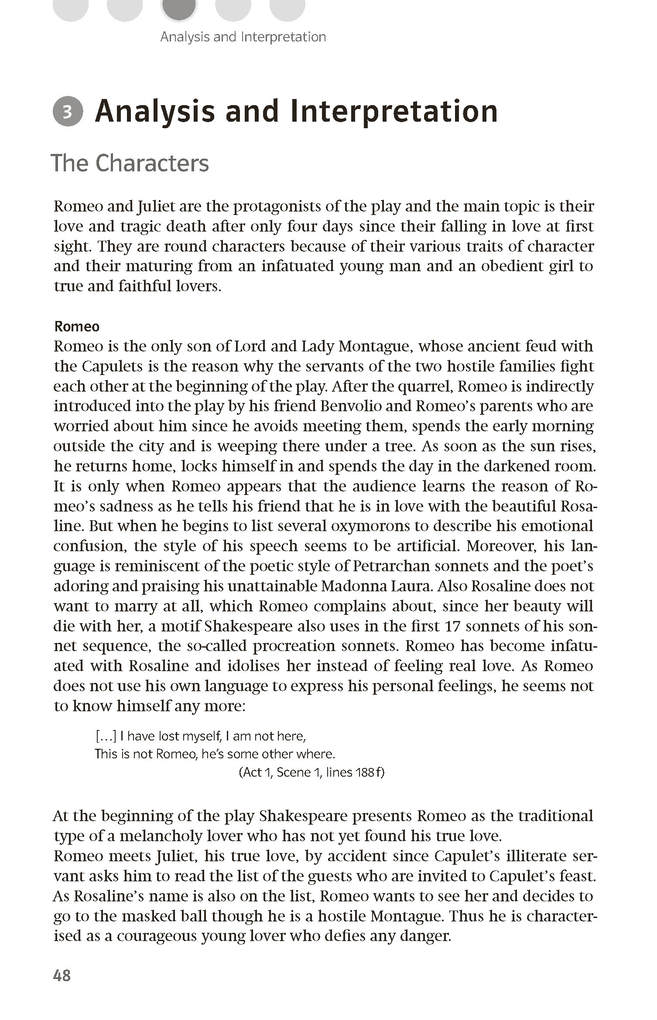 Weitere Ansicht: Lektürehilfen William Shakespeare "Romeo and Juliet"