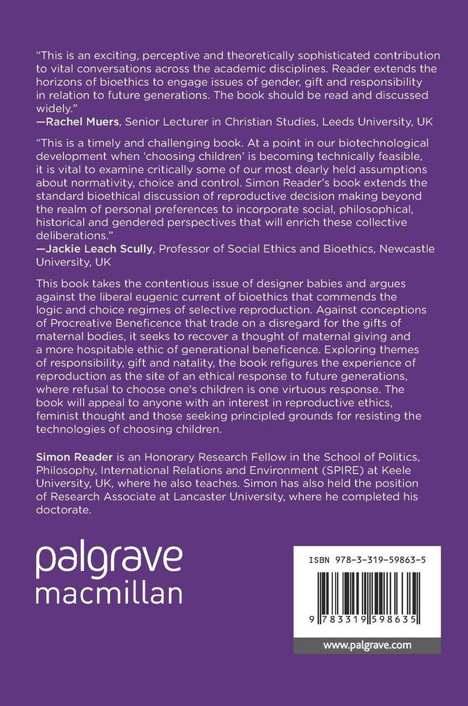 Weitere Ansicht: The Ethics of Choosing Children | Simon Reader