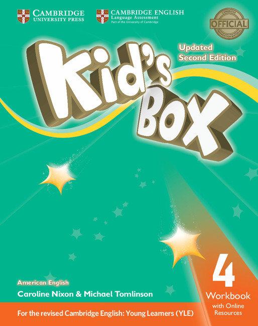 Produktbild: Kid's Box Level 4 Workbook with Online Resources American English | Caroline Nixon, Michael Tomlinson