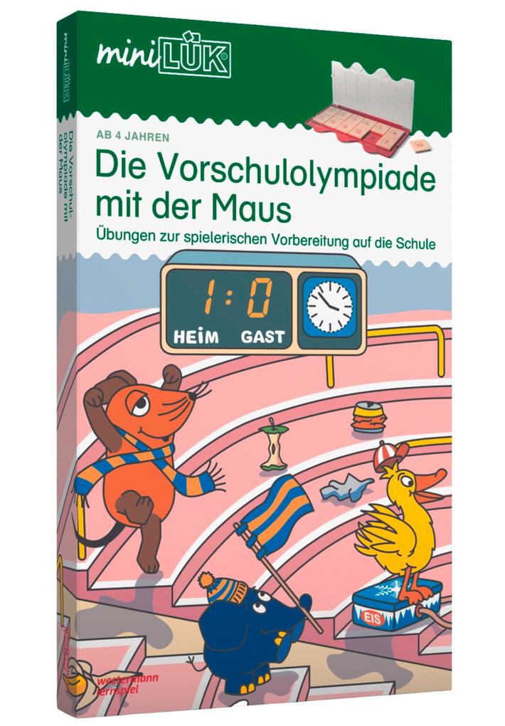 Produktbild: miniLÜK-Set. Die Vorschulolympiade mit der Maus