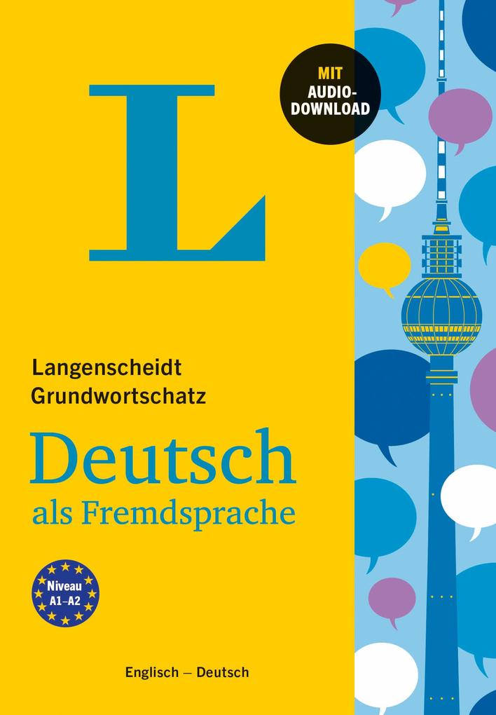 Produktbild: Langenscheidt Grundwortschatz Deutsch als Fremdsprache - Buch mit Audio-Download
