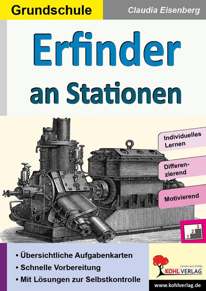 Produktbild: Erfinder an Stationen | Claudia Eisenberg