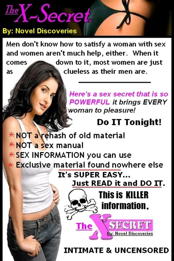 Produktbild: The X-Secret: A Secret Sex Technique | NovelDiscoveries