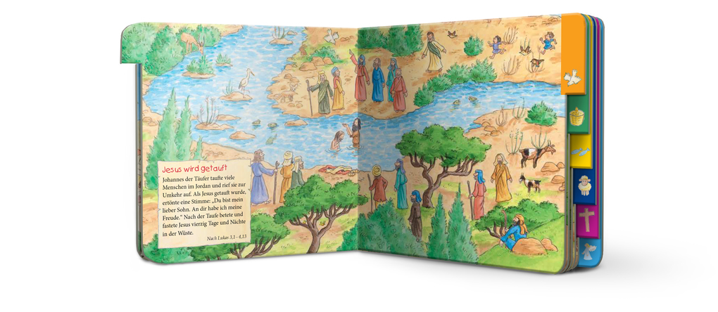 Weitere Ansicht: Mein kleines Bibel-Wimmelbuch von Jesus | Reinhard Abeln