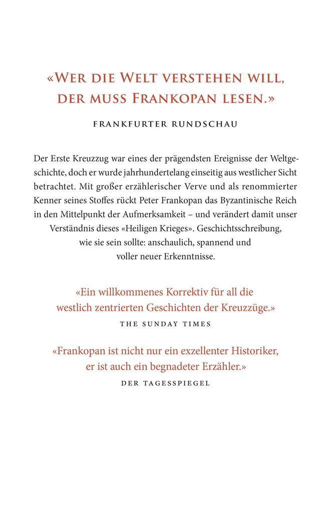 Weitere Ansicht: Kriegspilger | Peter Frankopan