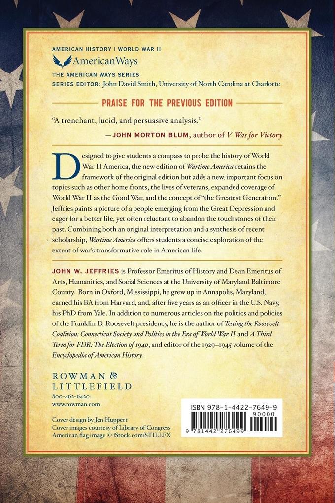 Weitere Ansicht: Wartime America | John W. Jeffries