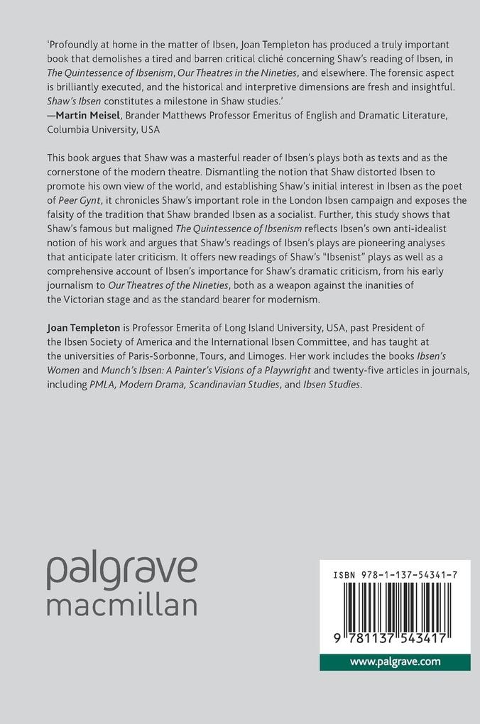 Weitere Ansicht: Shaw's Ibsen | Joan Templeton