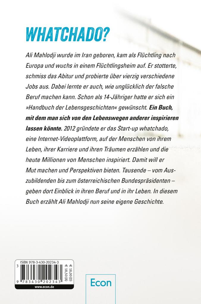 Weitere Ansicht: Und was machst Du so? | Ali Mahlodji