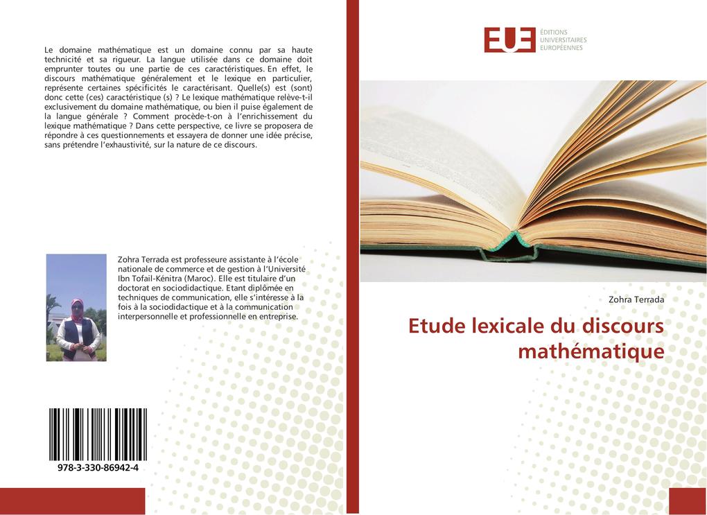 Etude lexicale du discours mathématique als Buch (kartoniert)