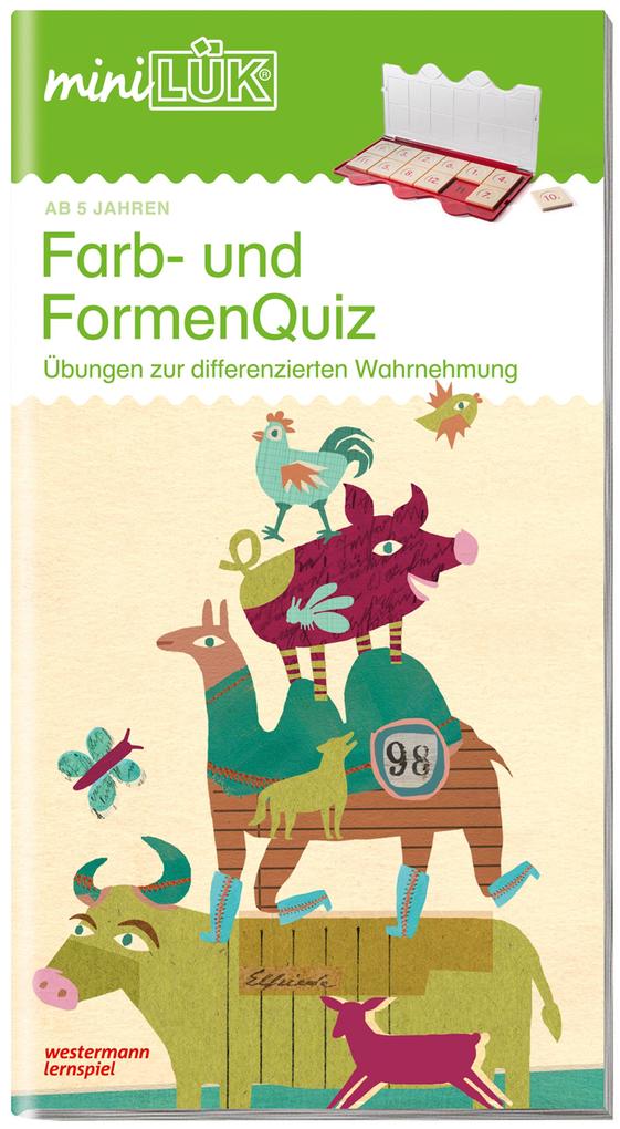 Produktbild: LÜK. Farben- und FormenQuiz 1