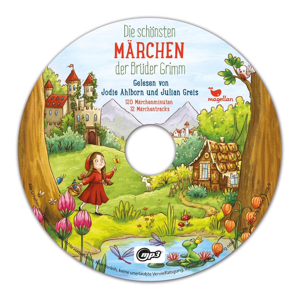Weitere Ansicht: Die schönsten Märchen der Brüder Grimm, mit MP3-CD | Jacob und Wilhelm Grimm