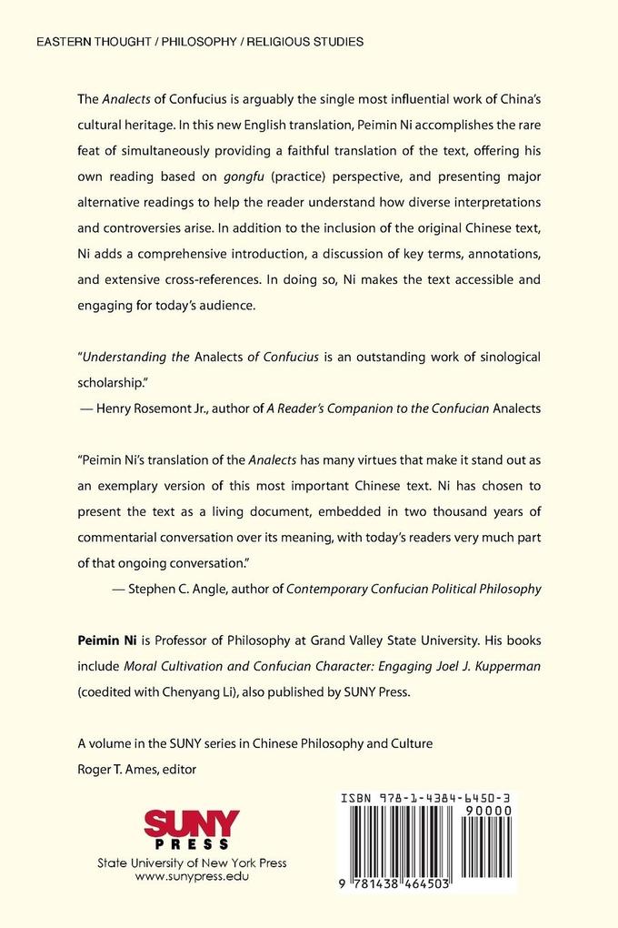 Weitere Ansicht: Understanding the Analects of Confucius | Peimin Ni