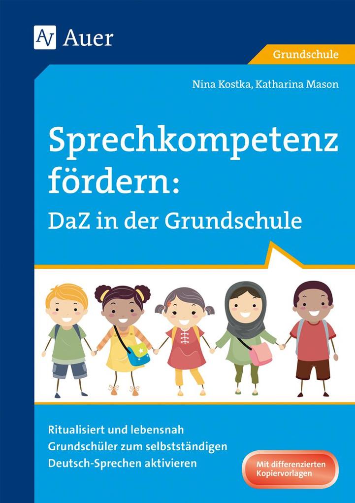 Produktbild: Sprechkompetenz fördern DaZ in der Grundschule | Nina Kostka, Katharina Mason