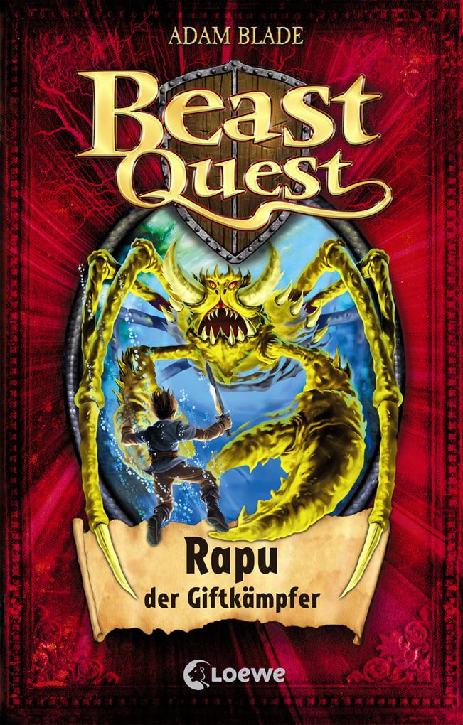 Produktbild: Beast Quest (Band 25) - Rapu, der Giftkämpfer | Adam Blade