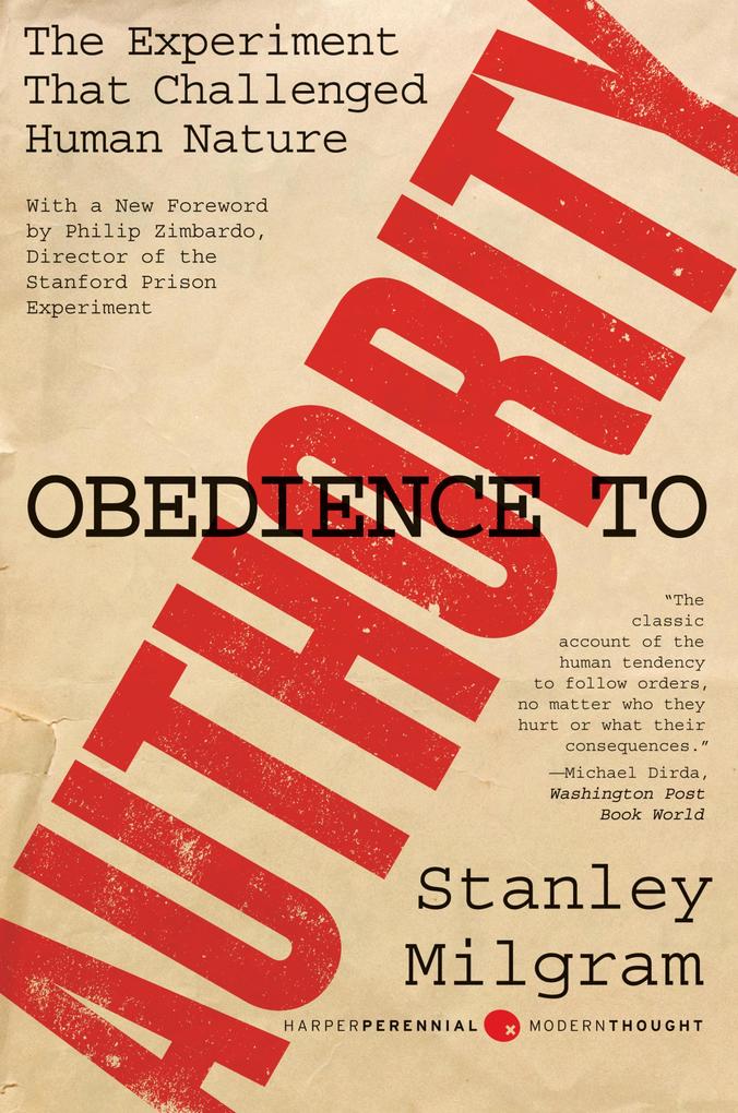 Produktbild: Obedience to Authority | Stanley Milgram