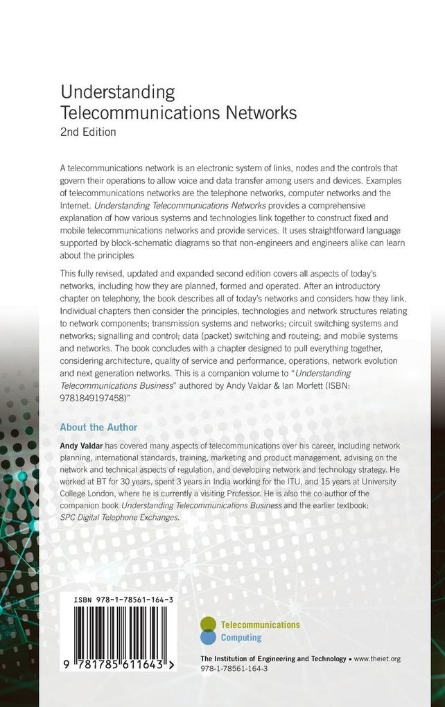 Weitere Ansicht: Understanding Telecommunications Networks | Andy Valdar