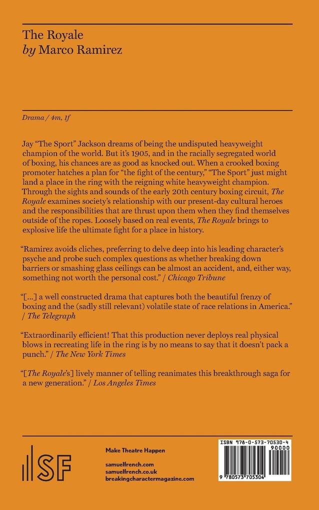 Weitere Ansicht: The Royale | Marco Ramirez