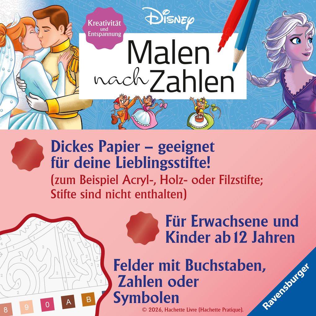 Weitere Ansicht: Disney Malen nach Zahlen - Vaiana