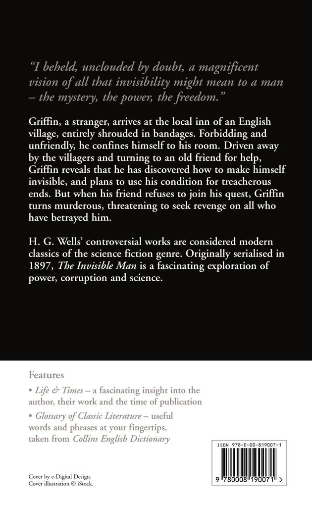 Weitere Ansicht: XINVISIBLE MAN_CLASSICS PB | H. G. Wells