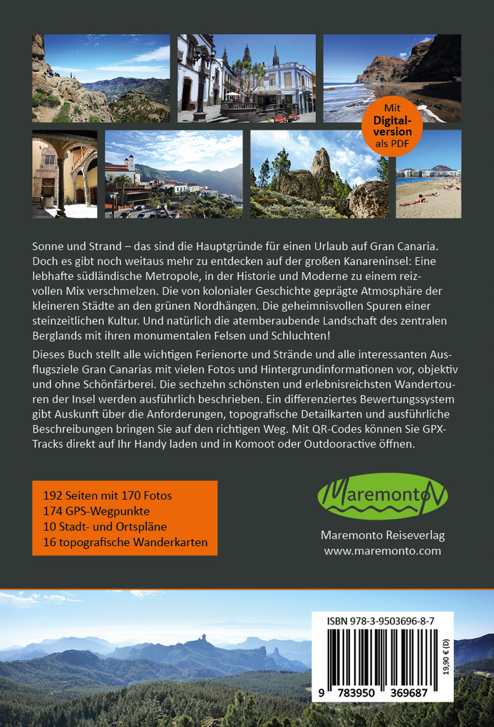 Weitere Ansicht: Maremonto Reise- und Wanderführer: Gran Canaria | Martin Krake