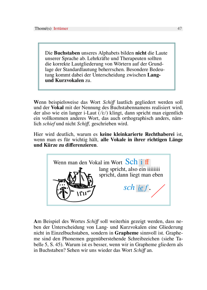 Weitere Ansicht: ABC und andere Irrtümer über Orthographie, Rechtschreiben, LRS/Legasthenie | Günther Thomé