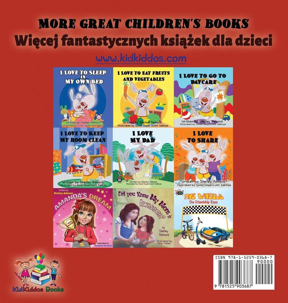 Weitere Ansicht: I Love My Mom (English Polish Bilingual Book) | Shelley Admont, Kidkiddos Books