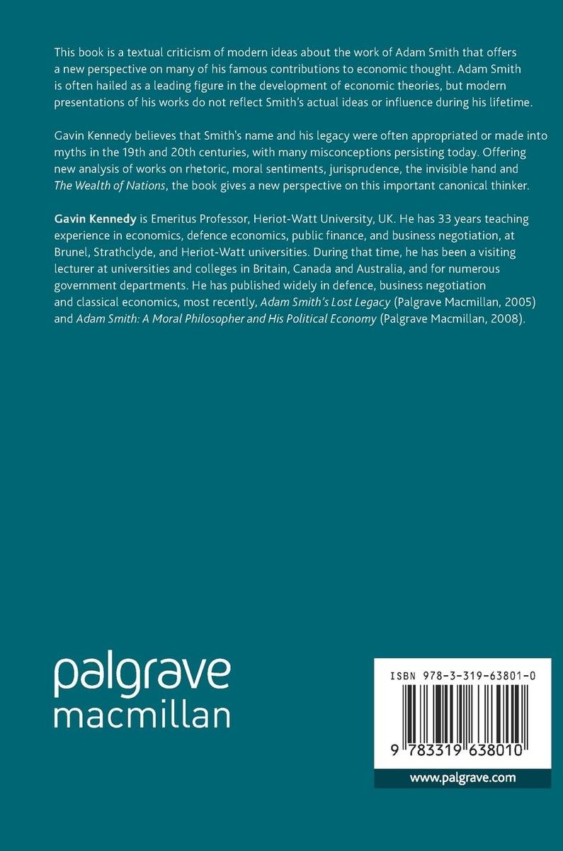 Weitere Ansicht: An Authentic Account of Adam Smith | Gavin Kennedy