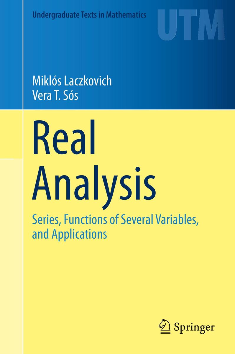 Produktbild: Real Analysis | Miklós Laczkovich, Vera T. Sós
