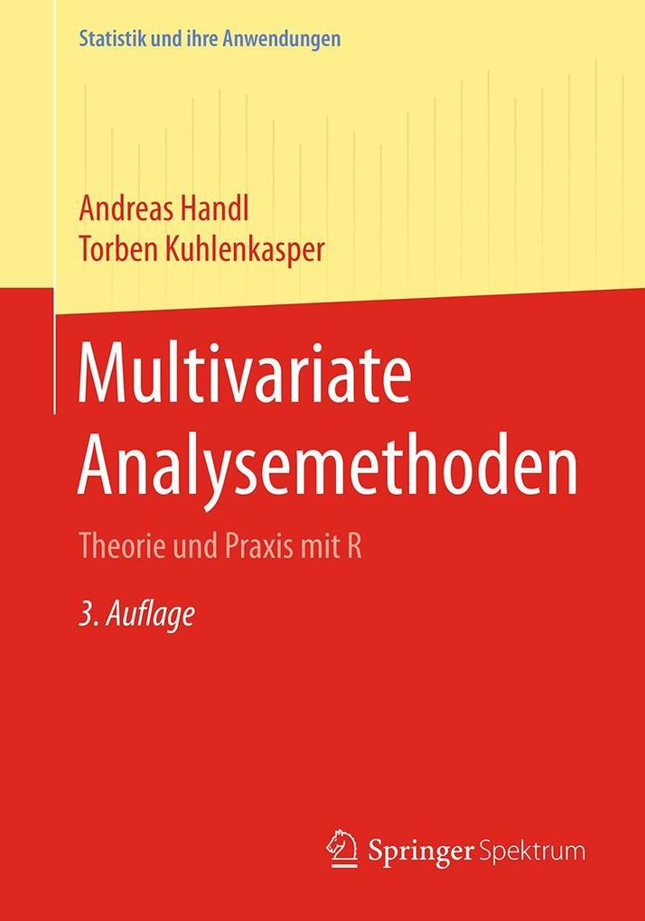 Produktbild: Multivariate Analysemethoden | Andreas Handl, Torben Kuhlenkasper