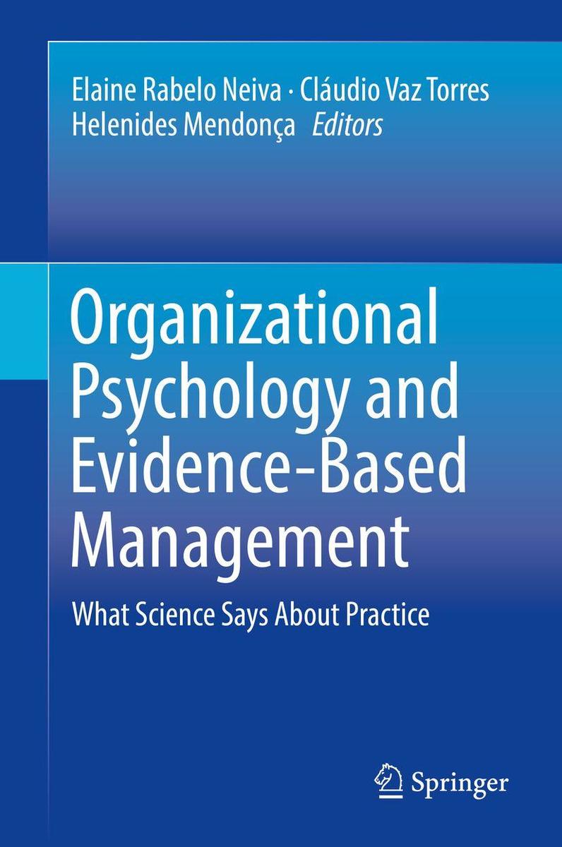 Produktbild: Organizational Psychology and Evidence-Based Management