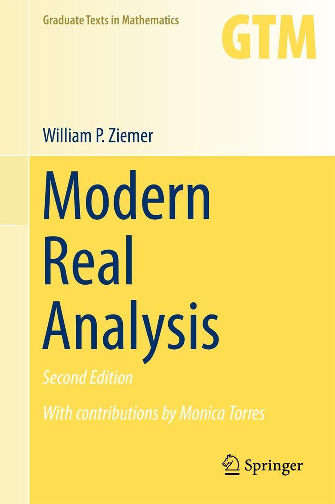 Produktbild: Modern Real Analysis | William P. Ziemer