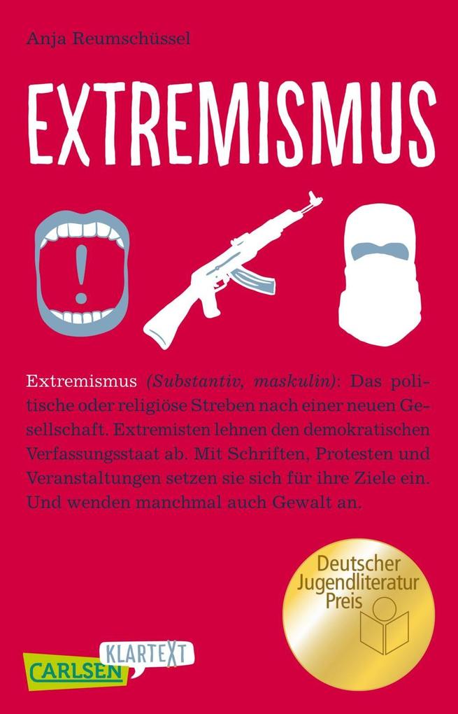 Weitere Ansicht: Carlsen Klartext: Extremismus | Anja Reumschüssel