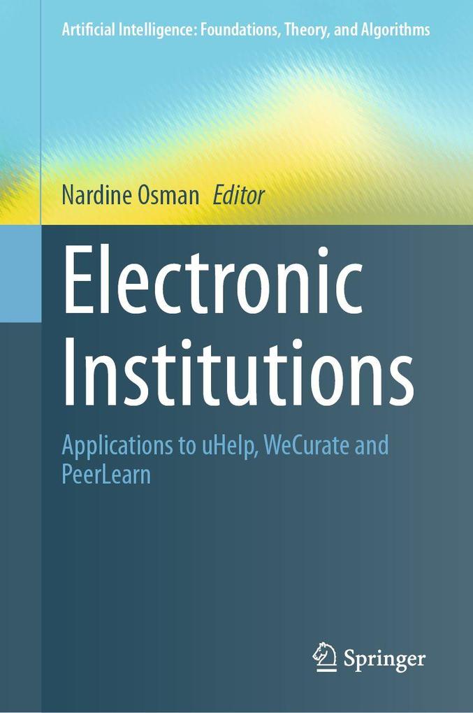 Produktbild: Electronic Institutions
